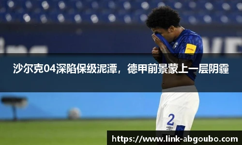 沙尔克04深陷保级泥潭，德甲前景蒙上一层阴霾